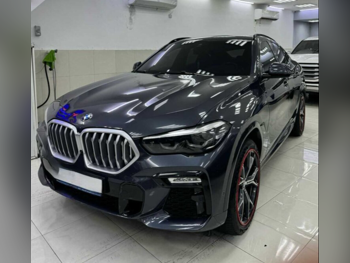 BMW  X-Series  X6 40i  2022  Automatic  109,000 Km  6 Cylinder  Four Wheel Drive (4WD)  SUV  Dark Gray  With Warranty