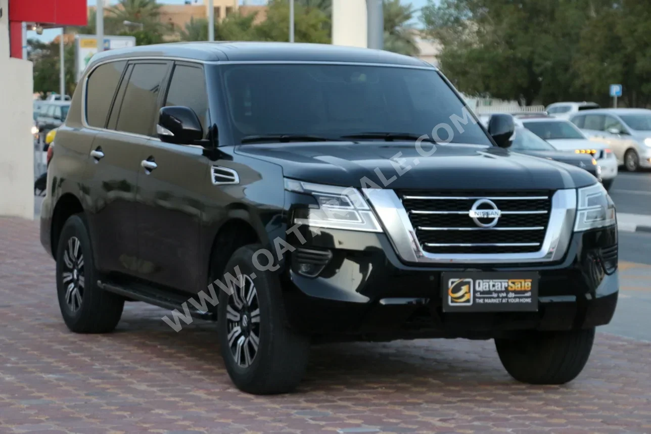 Nissan  Patrol  SE  2020  Automatic  118,000 Km  6 Cylinder  Four Wheel Drive (4WD)  SUV  Black