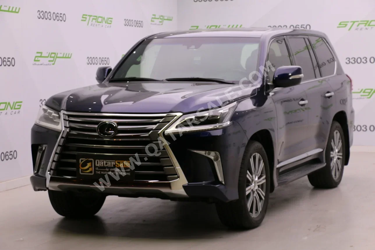 لكزس  ال اكس  570  2016  اوتوماتيك  152,000 كم  8 سلندر  دفع رباعي  اس يو في  أزرق غامق