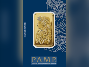 الذهب رجالي  31.1 غرام  سبيكة ذهب  حسب الوزن  سويسرا  ذهب أصفر  عيار 24