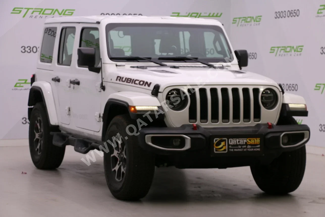 جييب  رانجلار  392 روبيكون  2018  اوتوماتيك  141,000 كم  6 سلندر  دفع رباعي  اس يو في  أبيض