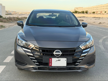 Nissan  Sunny  2024  Automatic  7,000 Km  4 Cylinder  Front Wheel Drive (FWD)  Sedan  Gray  With Warranty