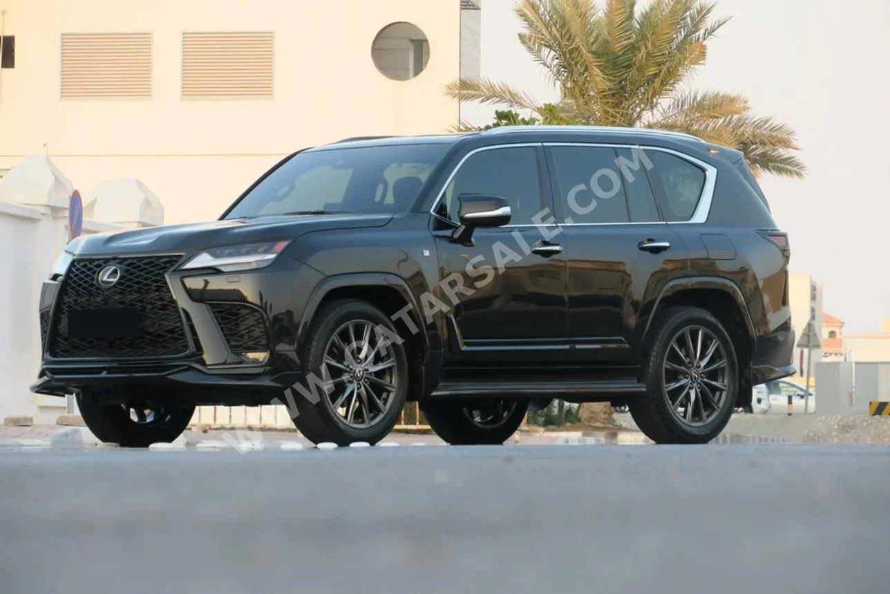 لكزس  ال اكس  600 اف سبورت  2026  اوتوماتيك  9,000 كم  6 سلندر  دفع رباعي  اس يو في  أسود  تحت الضمان