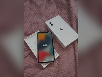 هواتف نقالة ابل  - ايفون 11  - أبيض  - 128 جيجابايت