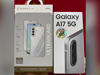 هواتف نقالة سامسونج  - جالاكسي ايه  - اي 17  - رمادي  - 256 جيجابايت  - تحت الضمان