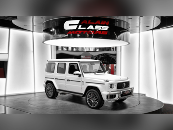 Mercedes-Benz  G-Class  63 AMG  2025  Automatic  17,960 Km  8 Cylinder  Four Wheel Drive (4WD)  SUV  White