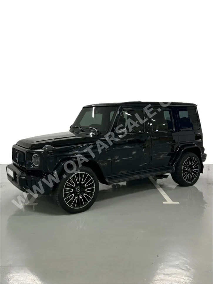 Mercedes-Benz  G-Class  63 AMG  2025  Automatic  15,000 Km  8 Cylinder  Four Wheel Drive (4WD)  SUV  Black  With Warranty