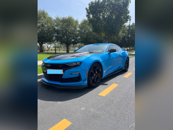 Chevrolet Camaro SS 2021 Automatic 64,000 Km 8 Cylinder Rear Wheel Drive (RWD) Coupe / Sport Sky Blue
