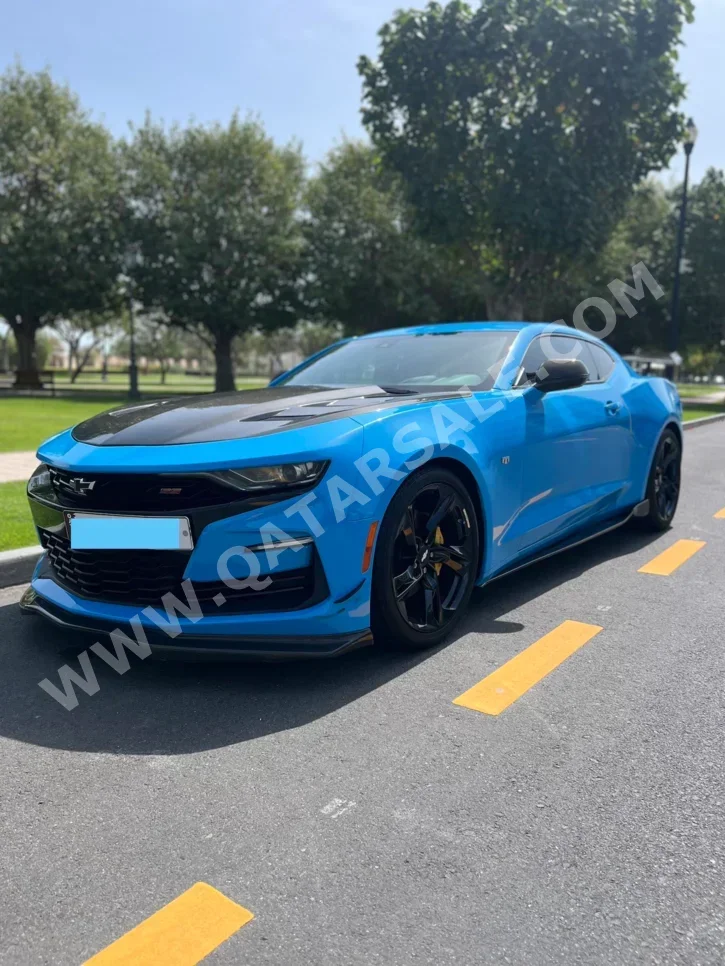 Chevrolet  Camaro  SS  2021  Automatic  64,000 Km  8 Cylinder  Rear Wheel Drive (RWD)  Coupe / Sport  Sky Blue
