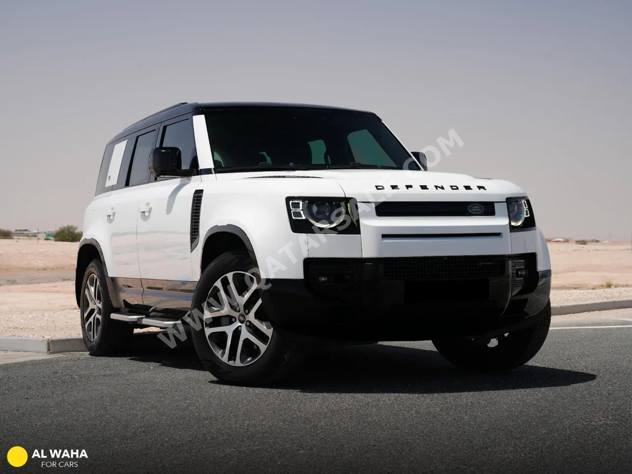 Land Rover  Defender  110 HSE  2023  Automatic  67,000 Km  6 Cylinder  Four Wheel Drive (4WD)  SUV  White  With Warranty