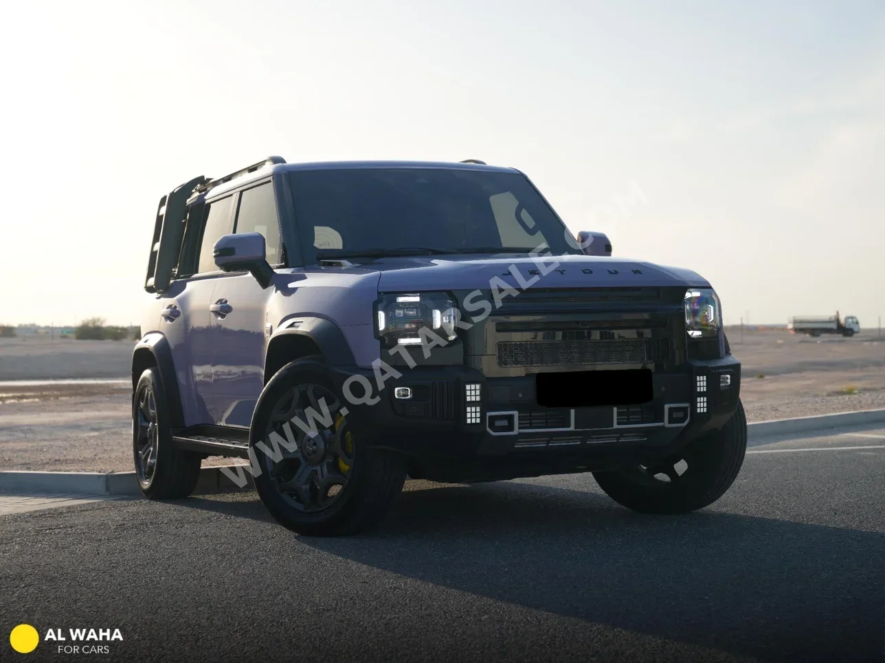 Jetour T2 Luxury Plus 2026 Automatic 5,600 Km 4 Cylinder Four Wheel Drive (4WD) SUV Purple With Warranty