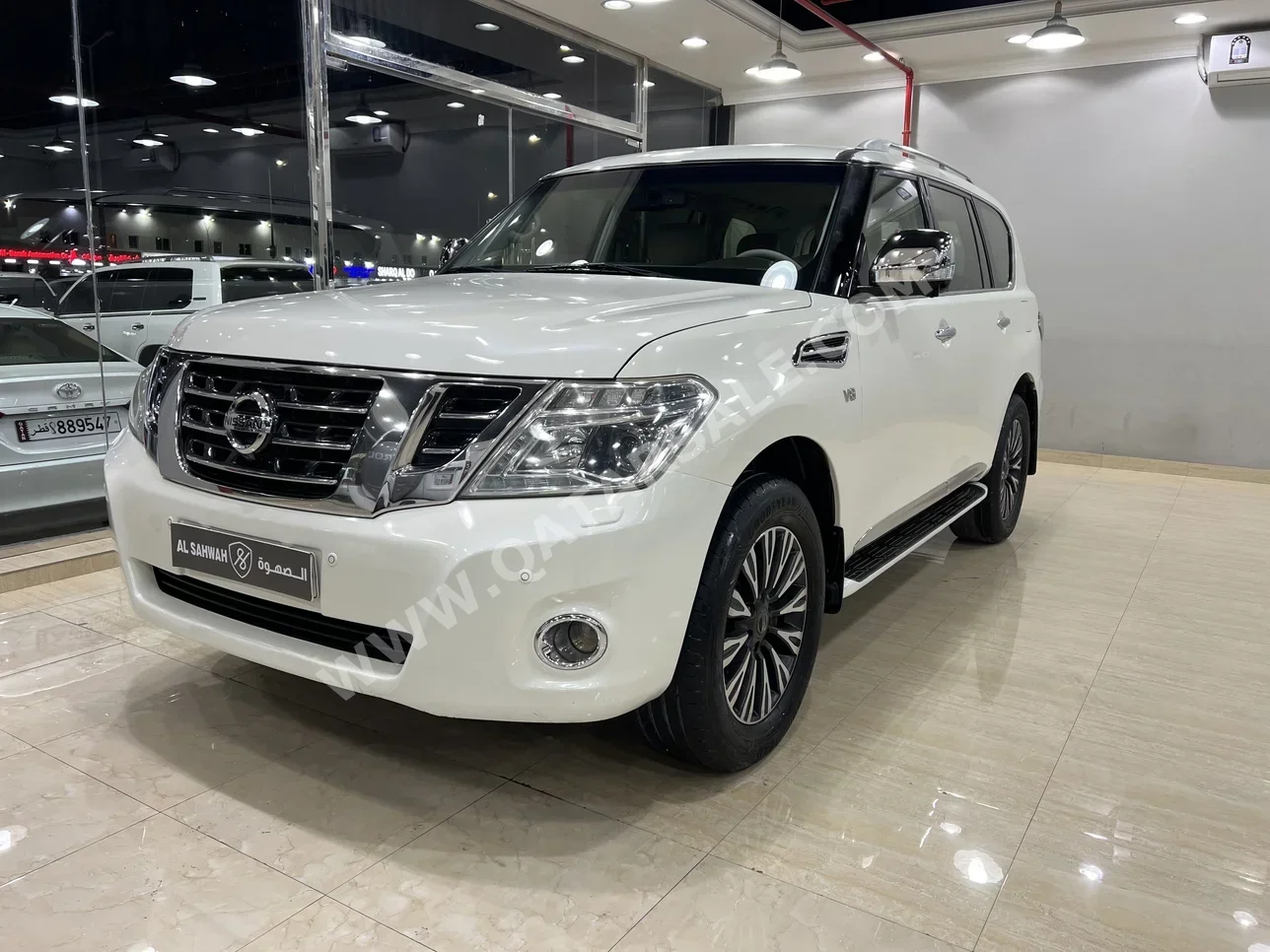 Nissan  Patrol  Platinum  2014  Automatic  217,000 Km  8 Cylinder  Four Wheel Drive (4WD)  SUV  White