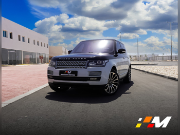Land Rover  Range Rover  Vogue Autobiography SV  2015  Automatic  80,000 Km  8 Cylinder  Four Wheel Drive (4WD)  SUV  White and Black