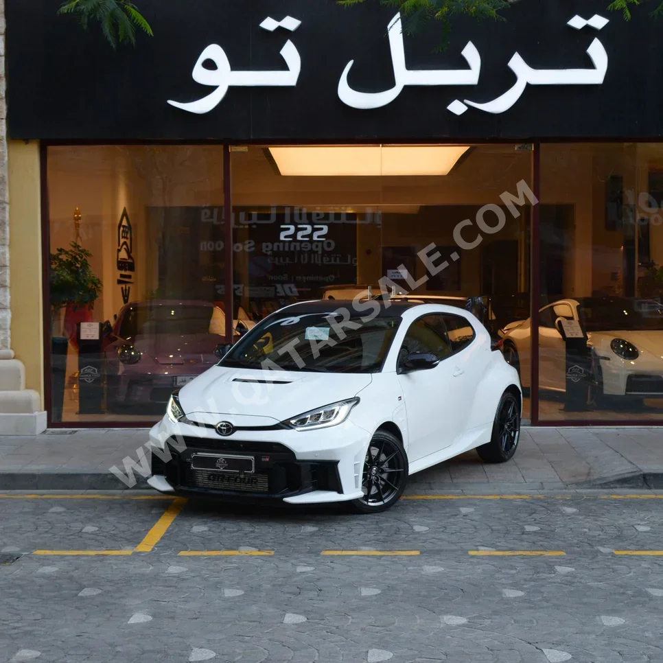 Toyota  Yaris  GR  2026  Automatic  1,300 Km  4 Cylinder  Front Wheel Drive (FWD)  Hatchback  White  With Warranty