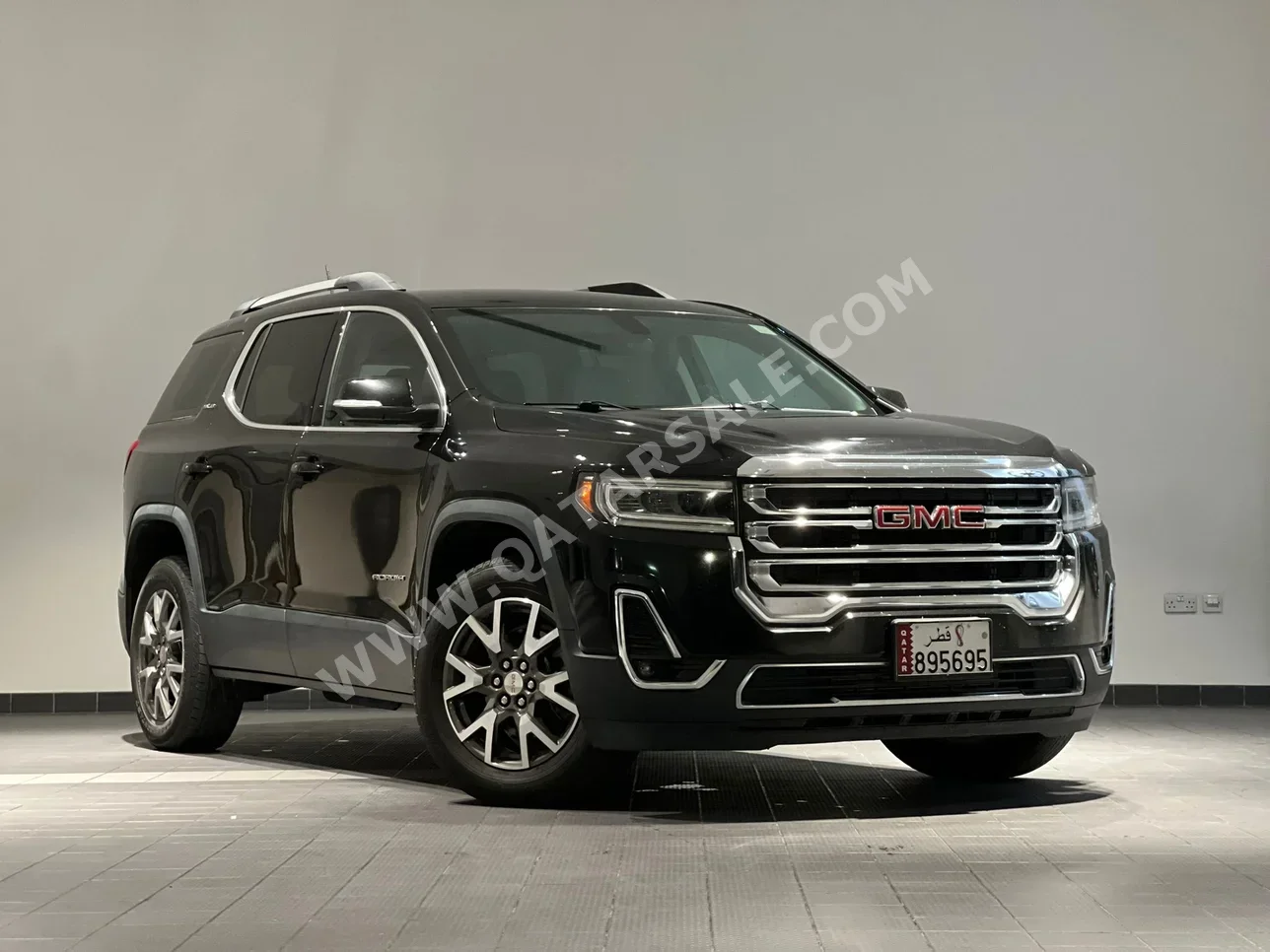 جي ام سي اكاديا 2023 اوتوماتيك 64,000 كم 6 سلندر دفع كلي مستمر اس يو في أسود
