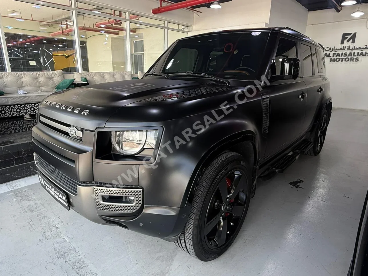 Land Rover  Defender  110 X  2023  Automatic  86,000 Km  6 Cylinder  Four Wheel Drive (4WD)  SUV  Black  With Warranty