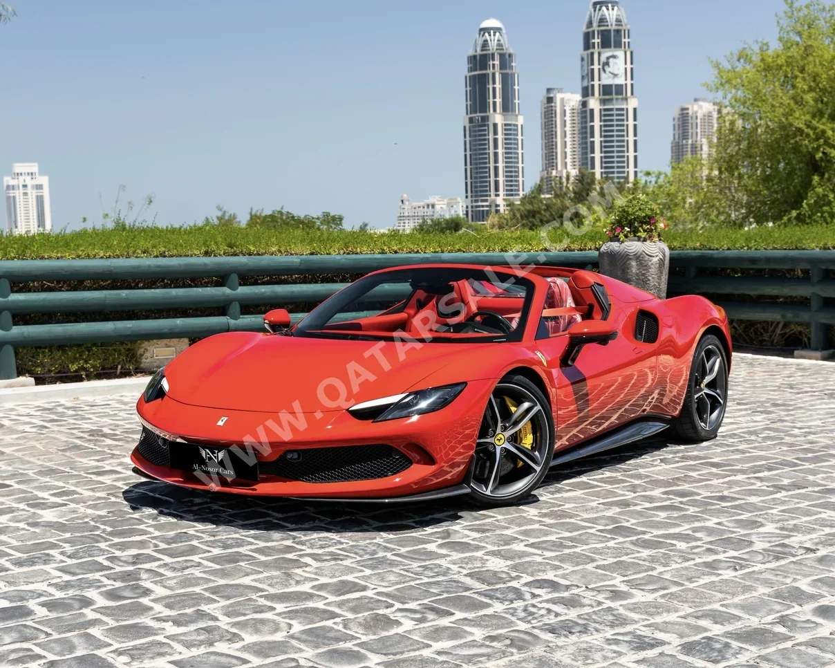 Ferrari 296 GTS 2024 Automatic 4,000 Km 6 Cylinder Rear Wheel Drive (RWD) Convertible Red With Warranty