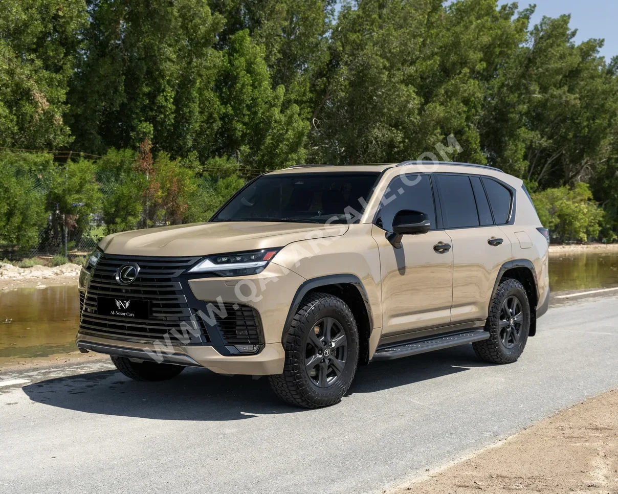 Lexus LX 600 Overtrail 2025 Automatic 2,000 Km 6 Cylinder Four Wheel Drive (4WD) SUV Beige With Warranty