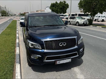 Infiniti  QX  80  2015  Automatic  115,000 Km  8 Cylinder  Four Wheel Drive (4WD)  SUV  Dark Blue