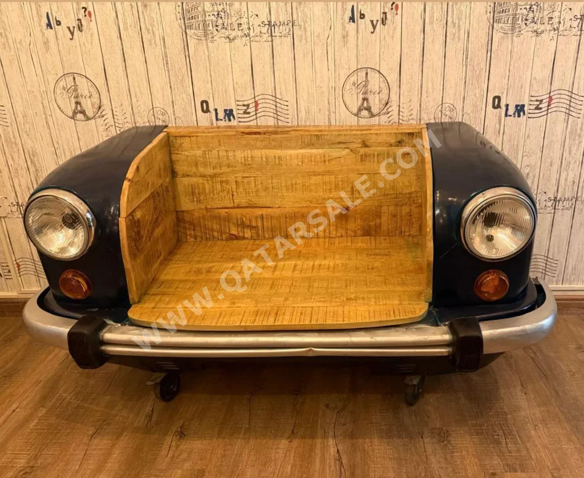 الأرائك والكنب والكراسي كرسي  - قماش  - بني