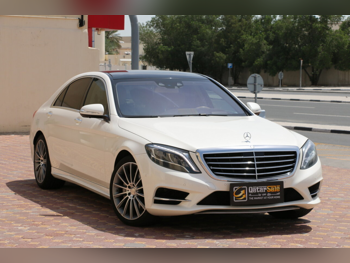 Mercedes-Benz  S-Class  400  2015  Automatic  130,000 Km  6 Cylinder  Rear Wheel Drive (RWD)  Sedan  White
