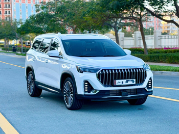 Jetour  X90  Plus  2025  Automatic  38,000 Km  6 Cylinder  Four Wheel Drive (4WD)  SUV  White  With Warranty