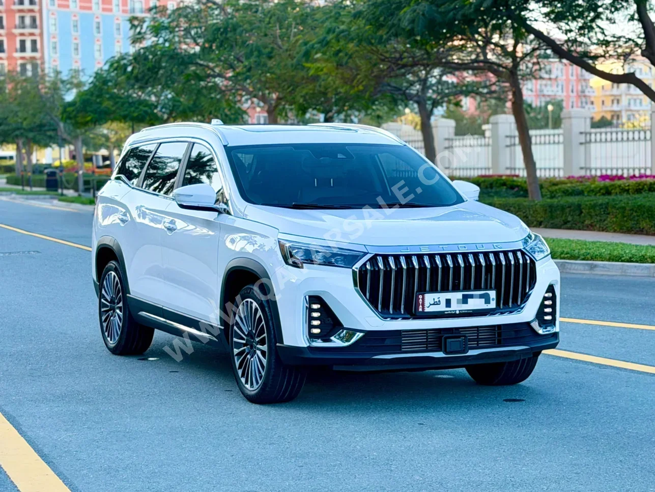 Jetour X90 Plus 2025 Automatic 38,000 Km 6 Cylinder Four Wheel Drive (4WD) SUV White With Warranty
