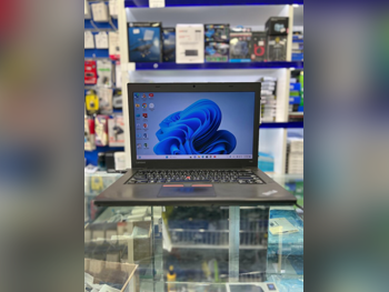 أجهزة الكمبيوتر المحمولة لينوفو - ثينك باد - أسود - ويندوز 11 - انتيل - كور اي 5 -الذاكرة (رام): 16 جيجابابت