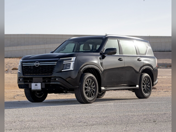 نيسان  باترول  6 سلندر  إس يو في 4 في 4  أسود  2026