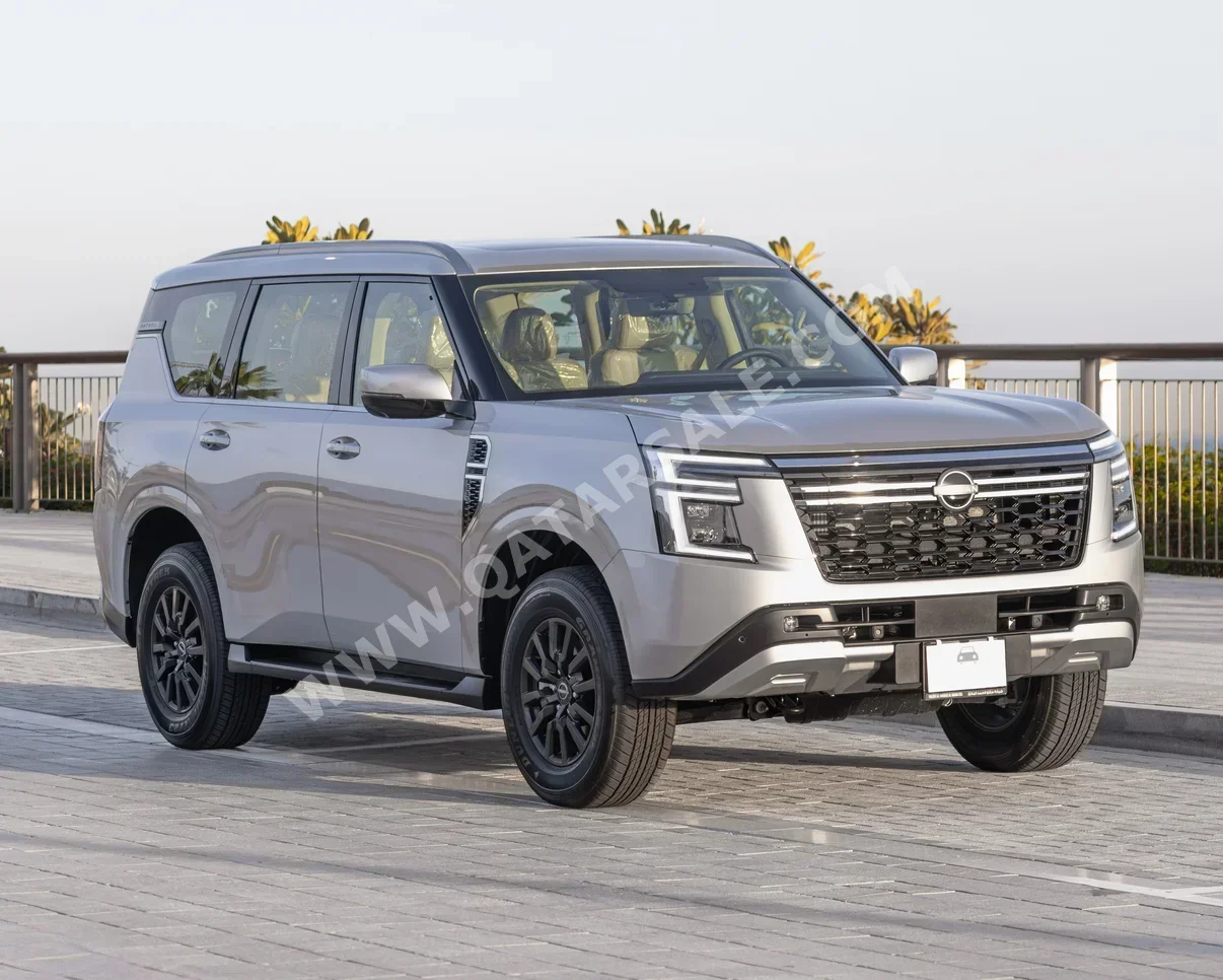 نيسان باترول 6 سلندر إس يو في 4 في 4 فضي 2026