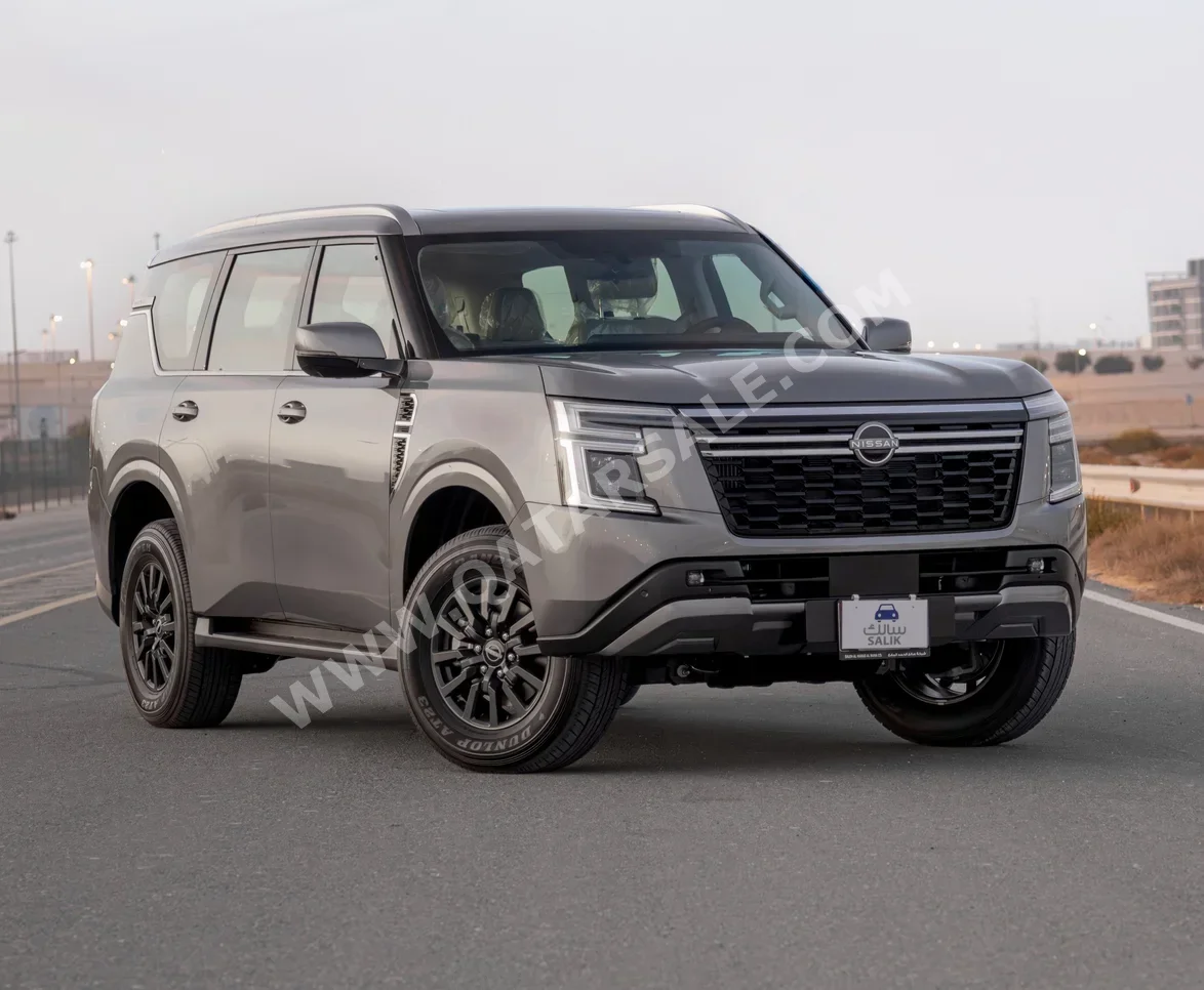 نيسان باترول 6 سلندر إس يو في 4 في 4 رمادي 2026