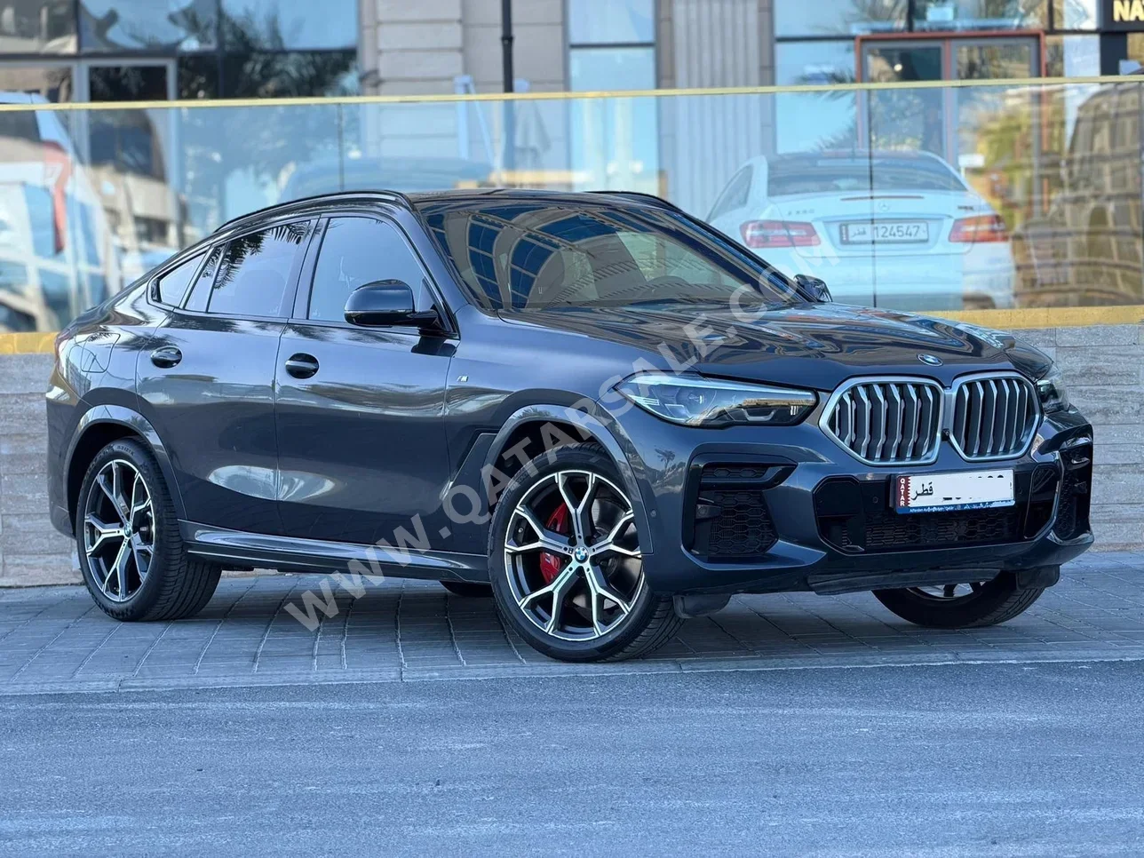 BMW  X-Series  X6  2022  Automatic  53,000 Km  6 Cylinder  Four Wheel Drive (4WD)  SUV  Dark Blue  With Warranty