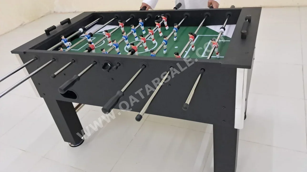 Black Foosball Table
