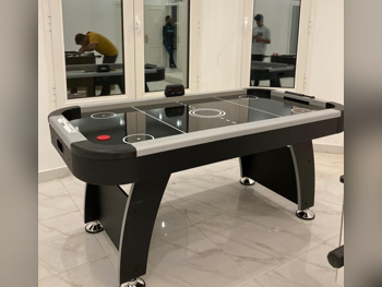 Black & Silver  Hockey Table