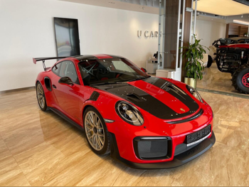 Porsche  911  GT2 RS Weissach  2018  Automatic  4,000 Km  6 Cylinder  Rear Wheel Drive (RWD)  Coupe / Sport  Red  With Warranty