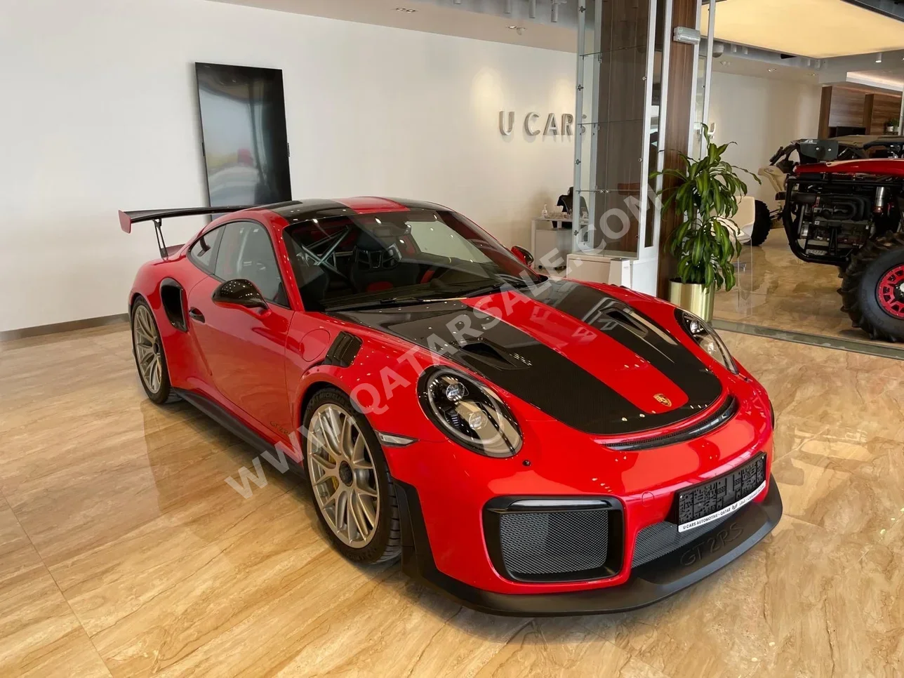 Porsche  911  GT2 RS Weissach  2018  Automatic  4,000 Km  6 Cylinder  Rear Wheel Drive (RWD)  Coupe / Sport  Red  With Warranty