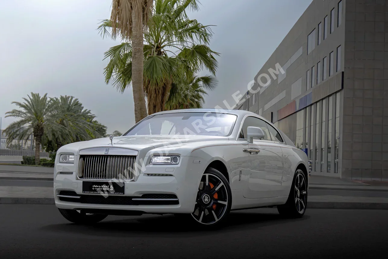 Rolls-Royce  Wraith  Eagle eight  2015  Automatic  56,000 Km  12 Cylinder  All Wheel Drive (AWD)  Coupe / Sport  White