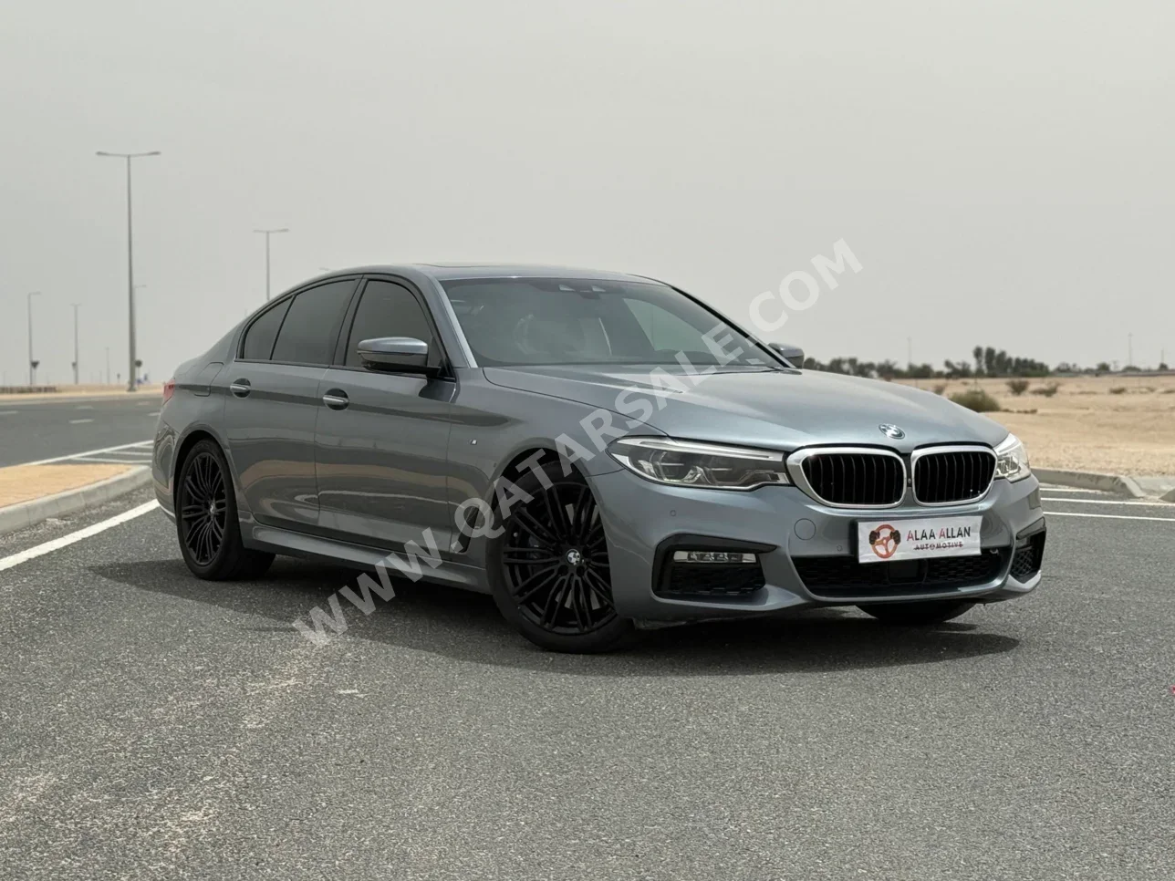 بي ام دبليو الفئة - ام 550 اي 2017 اوتوماتيك 111,000 كم 6 سلندر سحب امامي سيدان رمادي