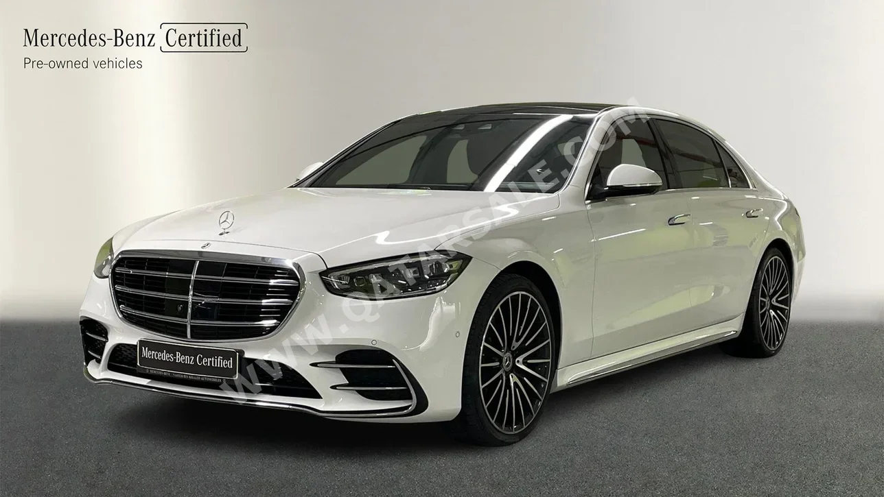 Mercedes-Benz  S-Class  450AMG  2024  Automatic  6,800 Km  6 Cylinder  Four Wheel Drive (4WD)  Sedan  White  With Warranty