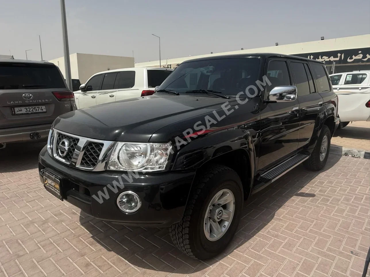 Nissan  Patrol  Safari  2024  Manual  121,000 Km  6 Cylinder  Four Wheel Drive (4WD)  SUV  Black