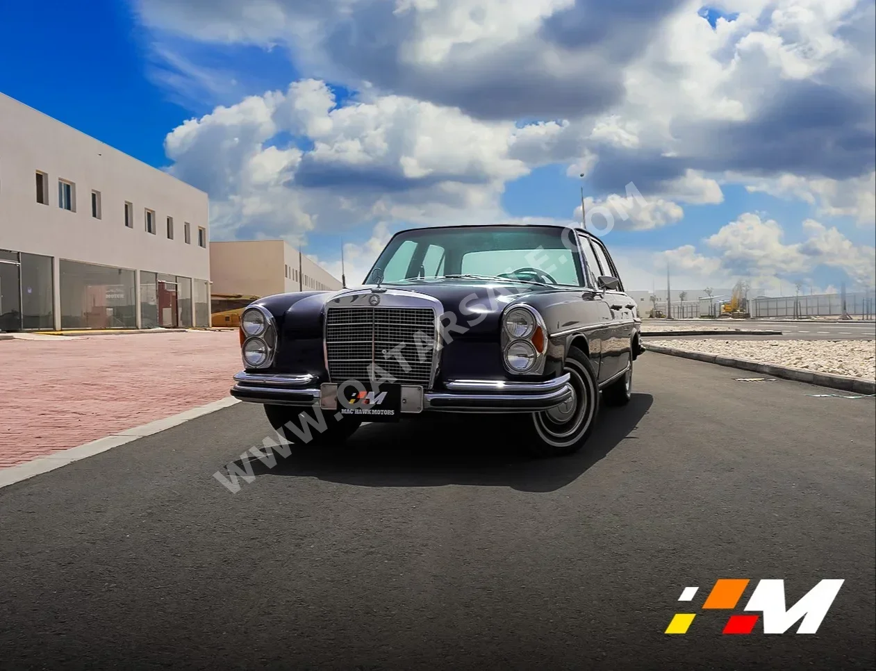 Mercedes-Benz 250 S 1969 Automatic 71,000 Km 6 Cylinder Rear Wheel Drive (RWD) Sedan Dark Blue