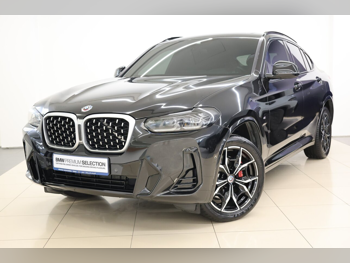 BMW  X-Series  X4  2024  Automatic  58,000 Km  4 Cylinder  Four Wheel Drive (4WD)  SUV  Black  With Warranty