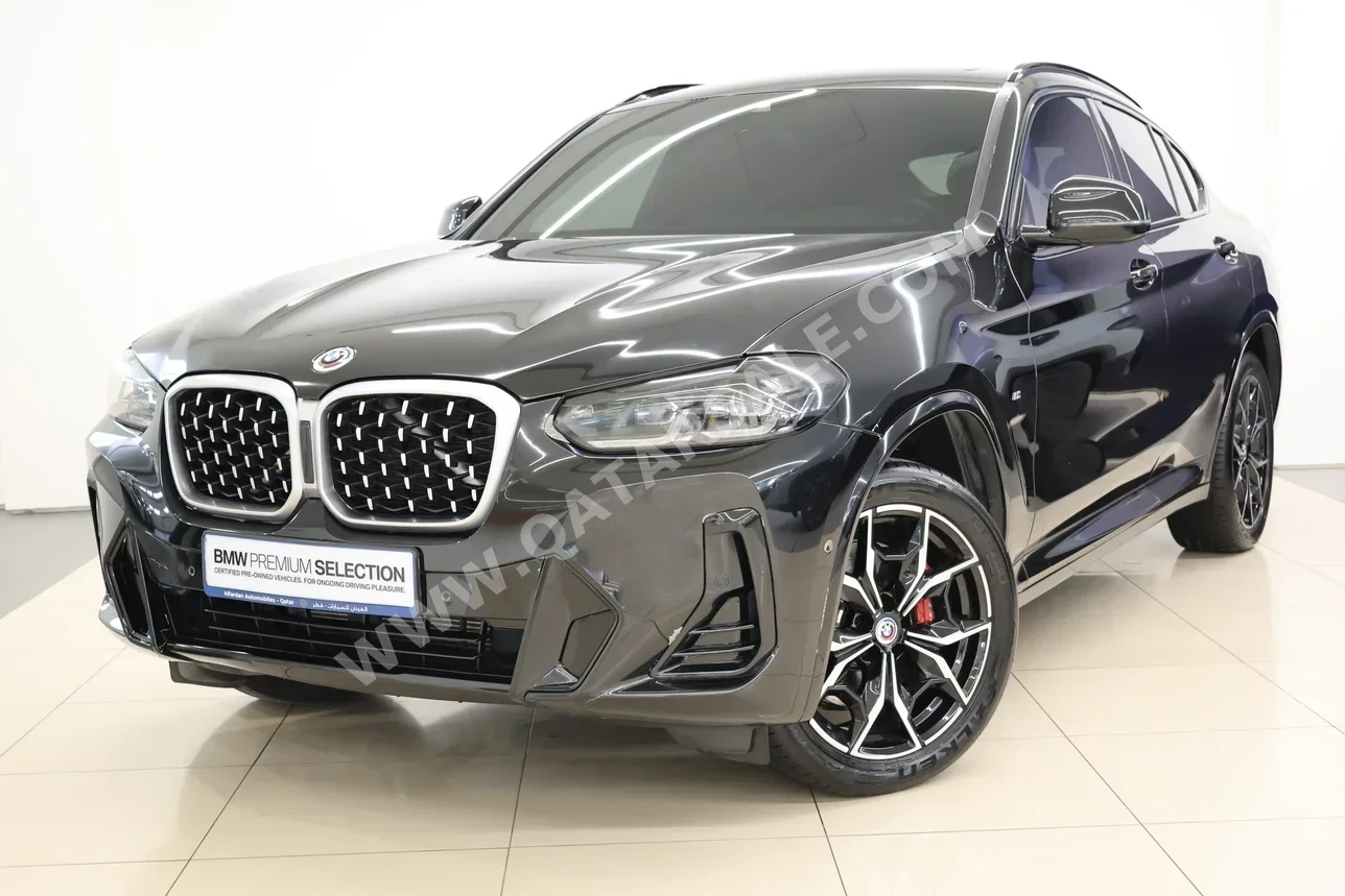 BMW  X-Series  X4  2024  Automatic  58,000 Km  4 Cylinder  Four Wheel Drive (4WD)  SUV  Black  With Warranty
