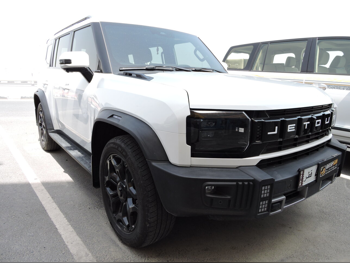 Jetour  T2  Luxury Plus  2025  Automatic  23,000 Km  4 Cylinder  Four Wheel Drive (4WD)  SUV  White  With Warranty
