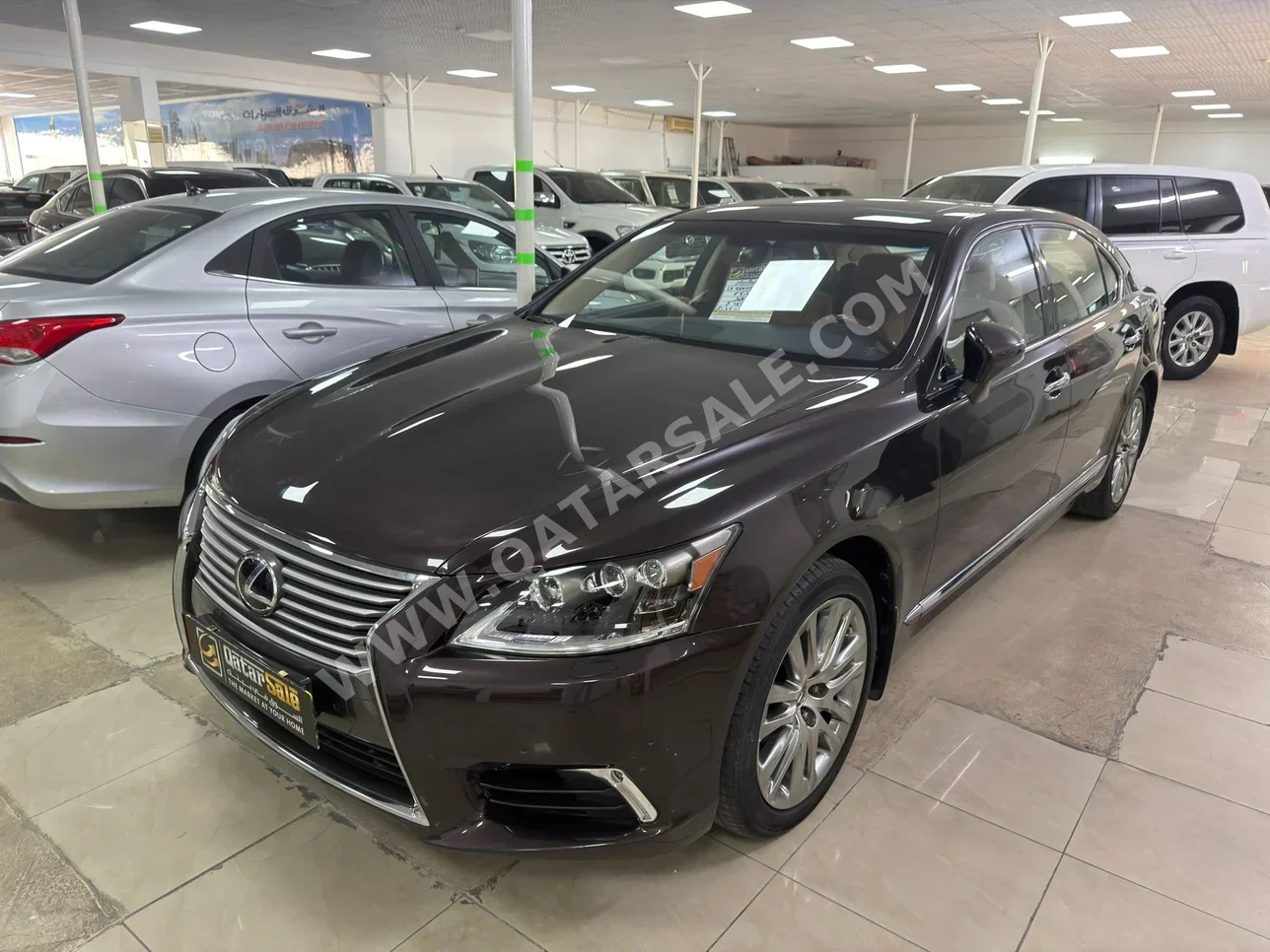Lexus LS 460 2015 Automatic 12,000 Km 8 Cylinder Rear Wheel Drive (RWD) Sedan Brown