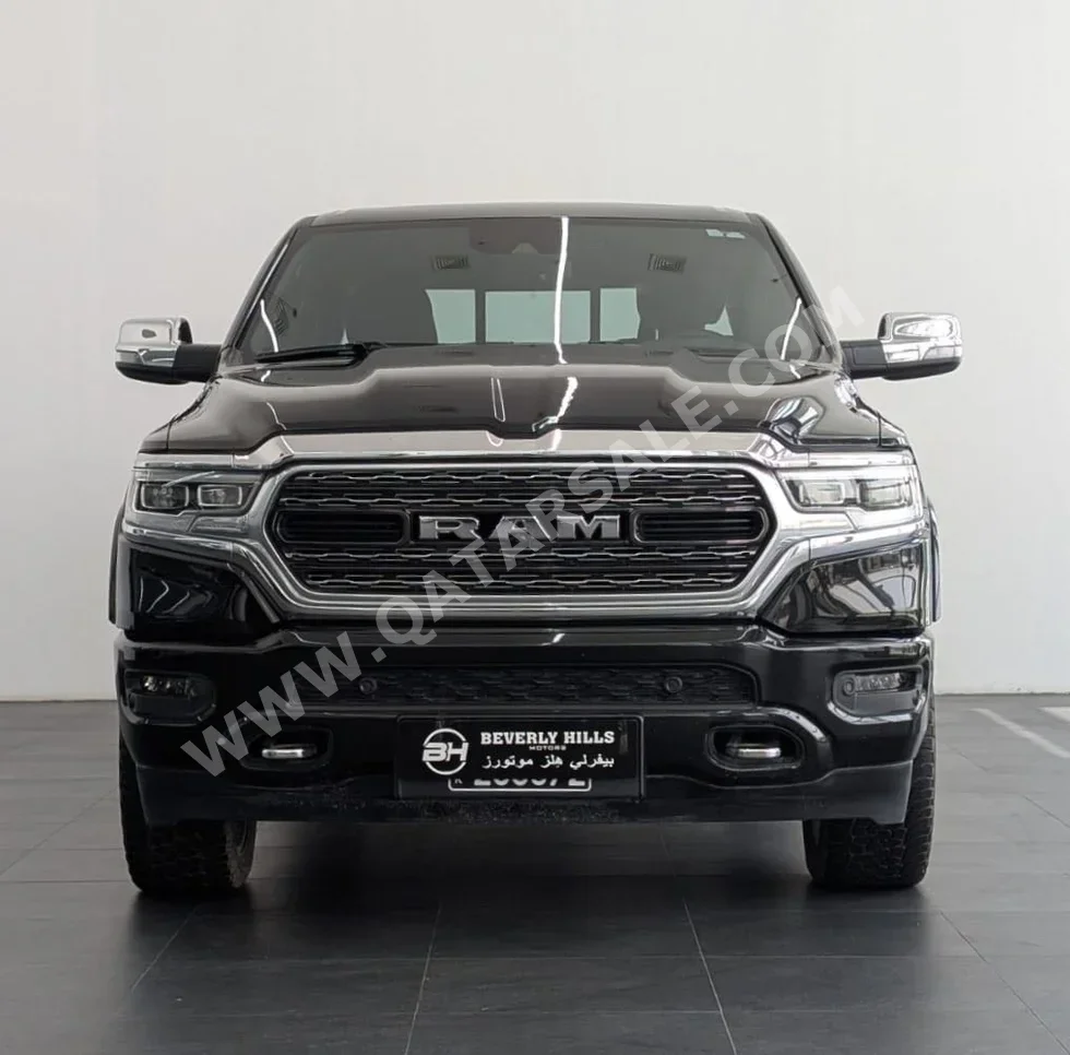 دودج  رام  لميتد  2024  اوتوماتيك  40,240 كم  8 سلندر  دفع رباعي  بيكب  أسود  تحت الضمان