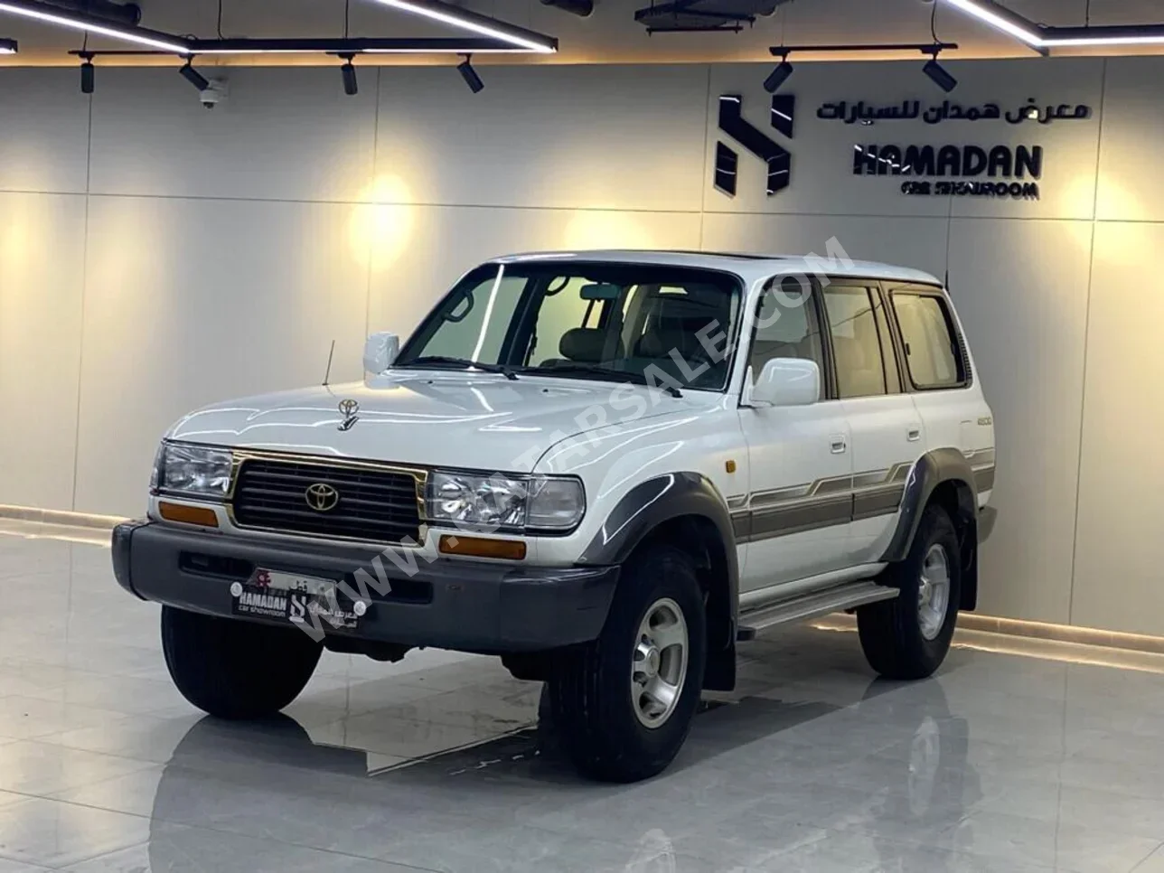 Toyota Land Cruiser VXR 1997 Automatic 417,000 Km 8 Cylinder Four Wheel Drive (4WD) SUV White
