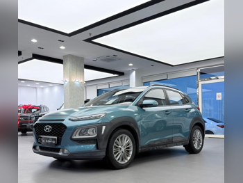 Hyundai  Kona  2019  Automatic  89,000 Km  4 Cylinder  All Wheel Drive (AWD)  SUV  Blue
