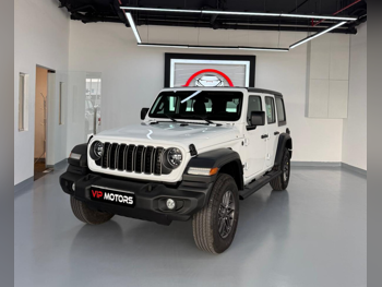 جييب  رانجلار  صحارى  2025  اوتوماتيك  0 كم  4 سلندر  دفع رباعي  اس يو في  أبيض  تحت الضمان