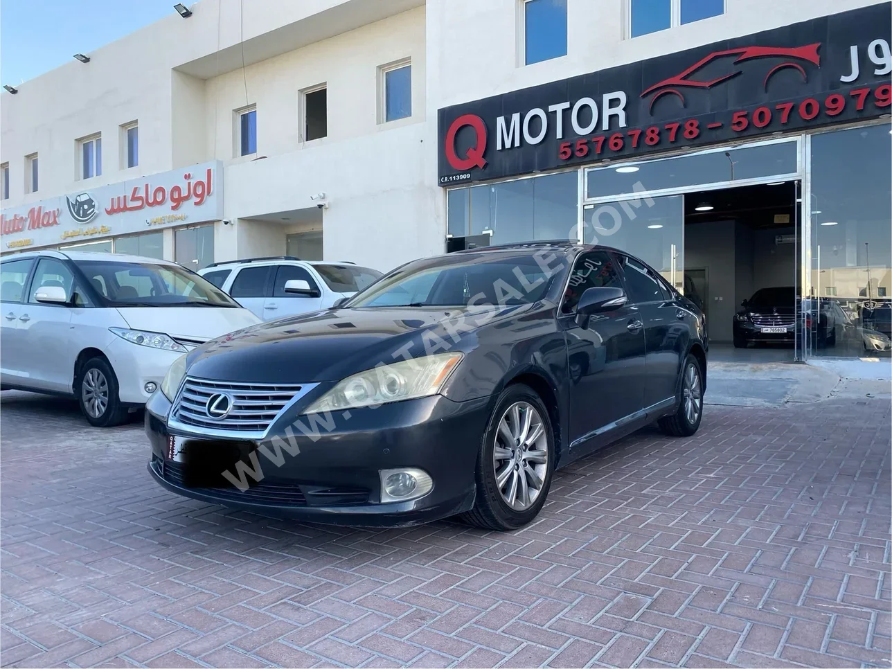 Lexus ES 350 2010 Automatic 208,000 Km 6 Cylinder Rear Wheel Drive (RWD) Sedan Black